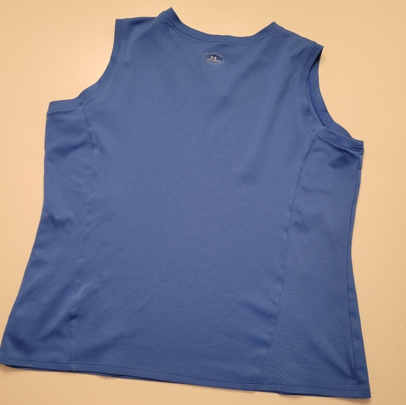 Under Armour v-neck Tank chest 21in Length 24in 10 - Picture 4 of 6